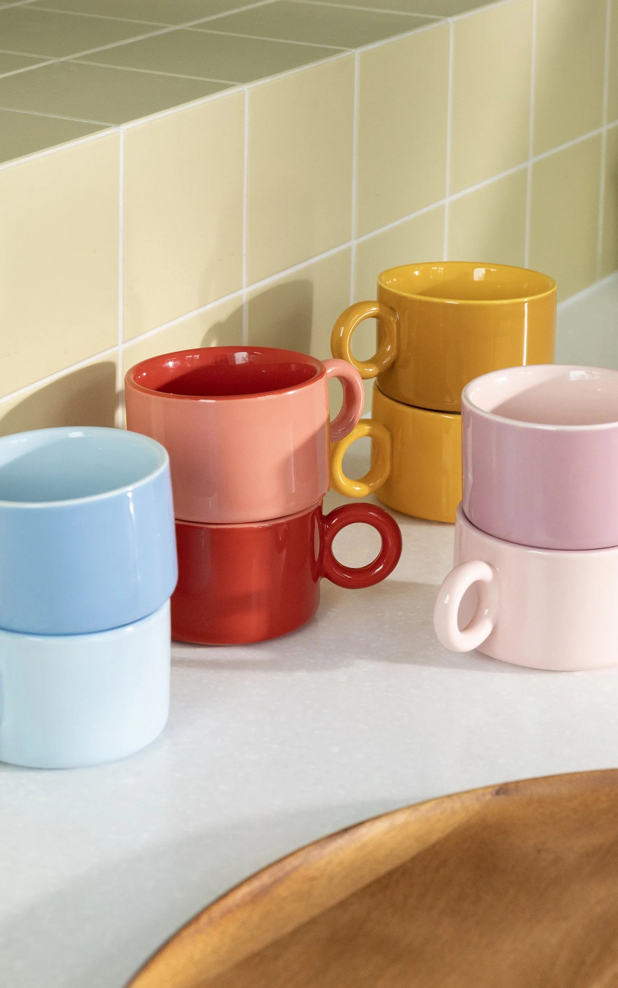 Oker Servies en glazen