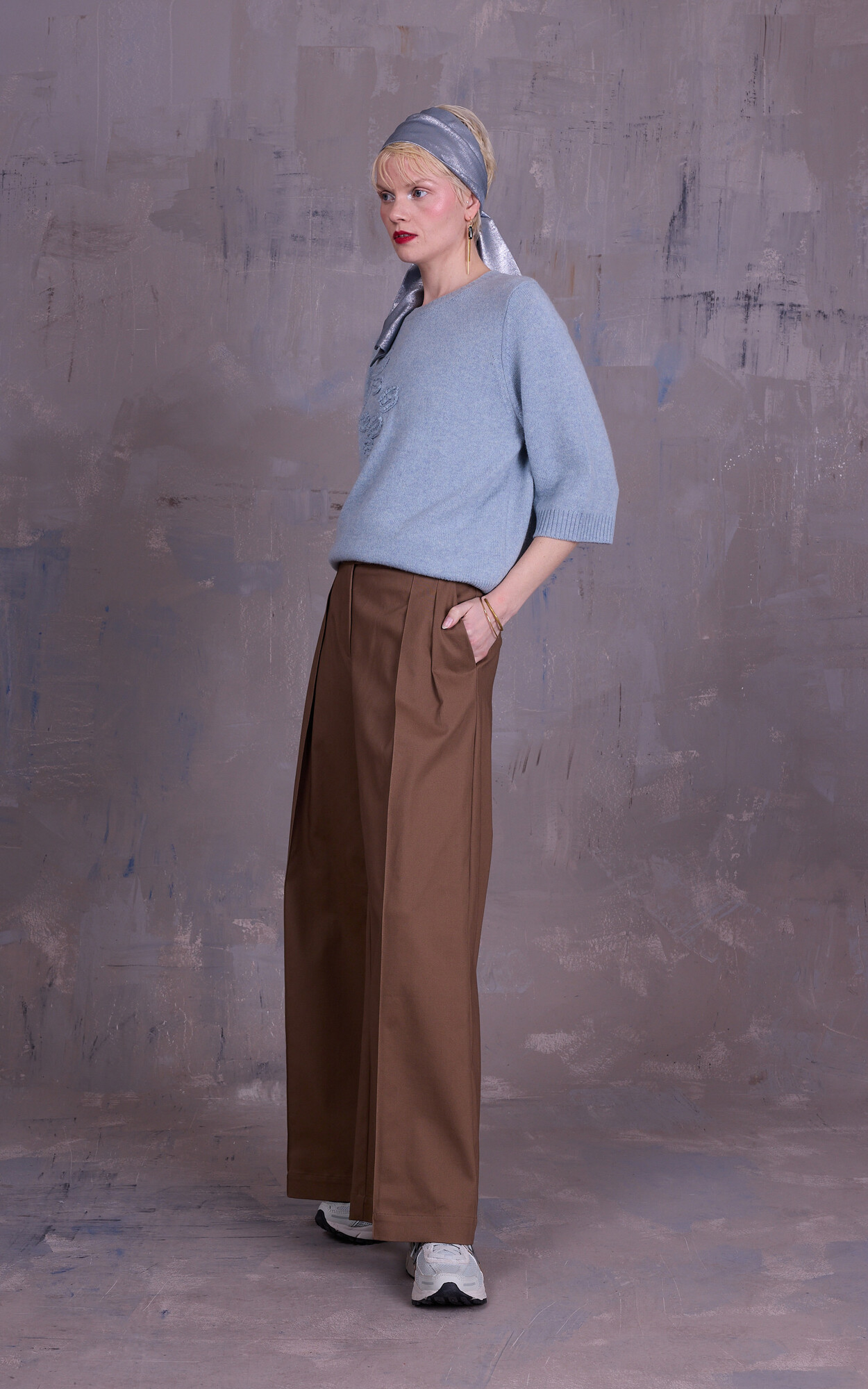 Blauw Sweater/trui