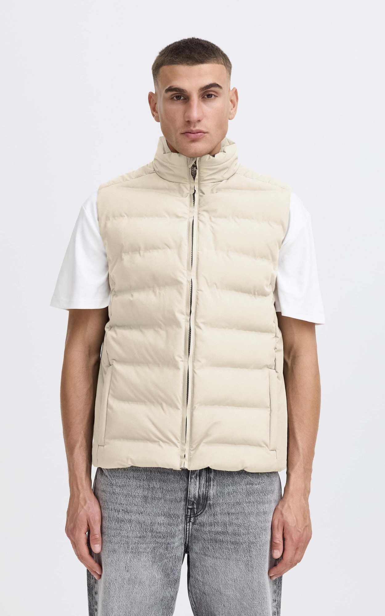 Beige Gilet