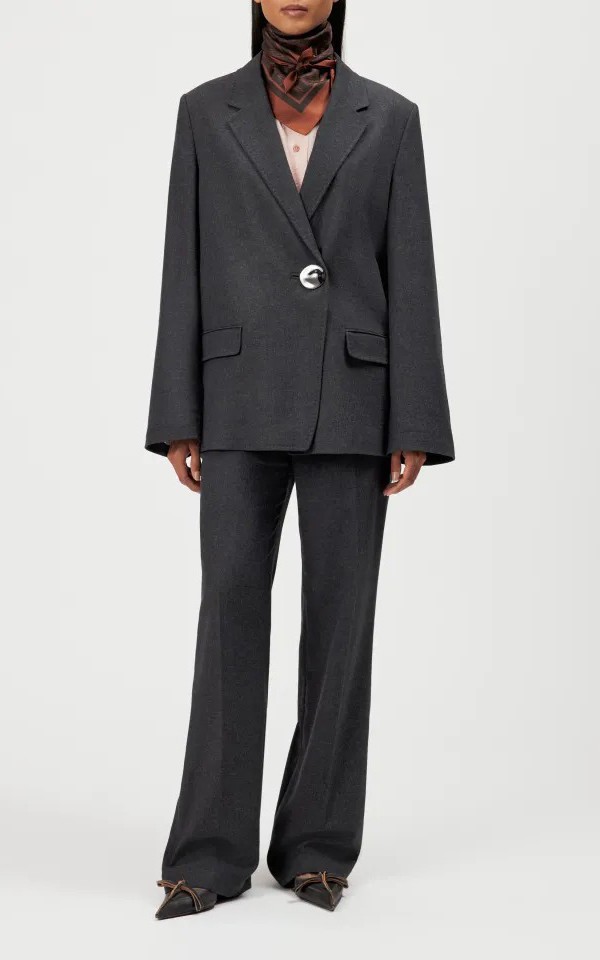 Donkergrijs Blazer image