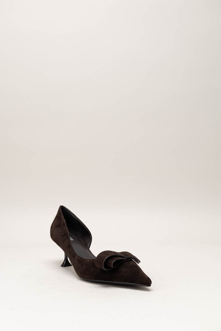 Donkerbruin Pump