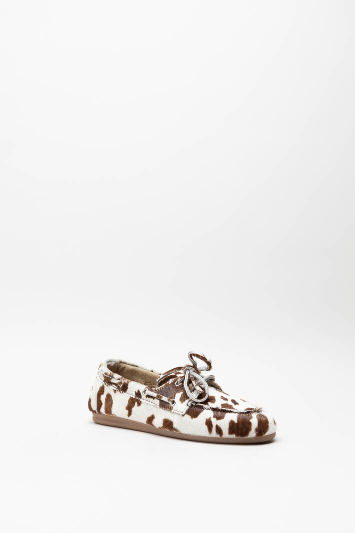 Beige Bootschoen