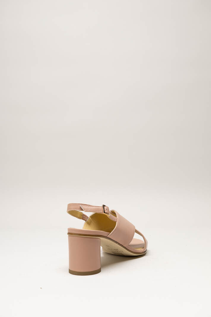 Nude Sandaal hak image