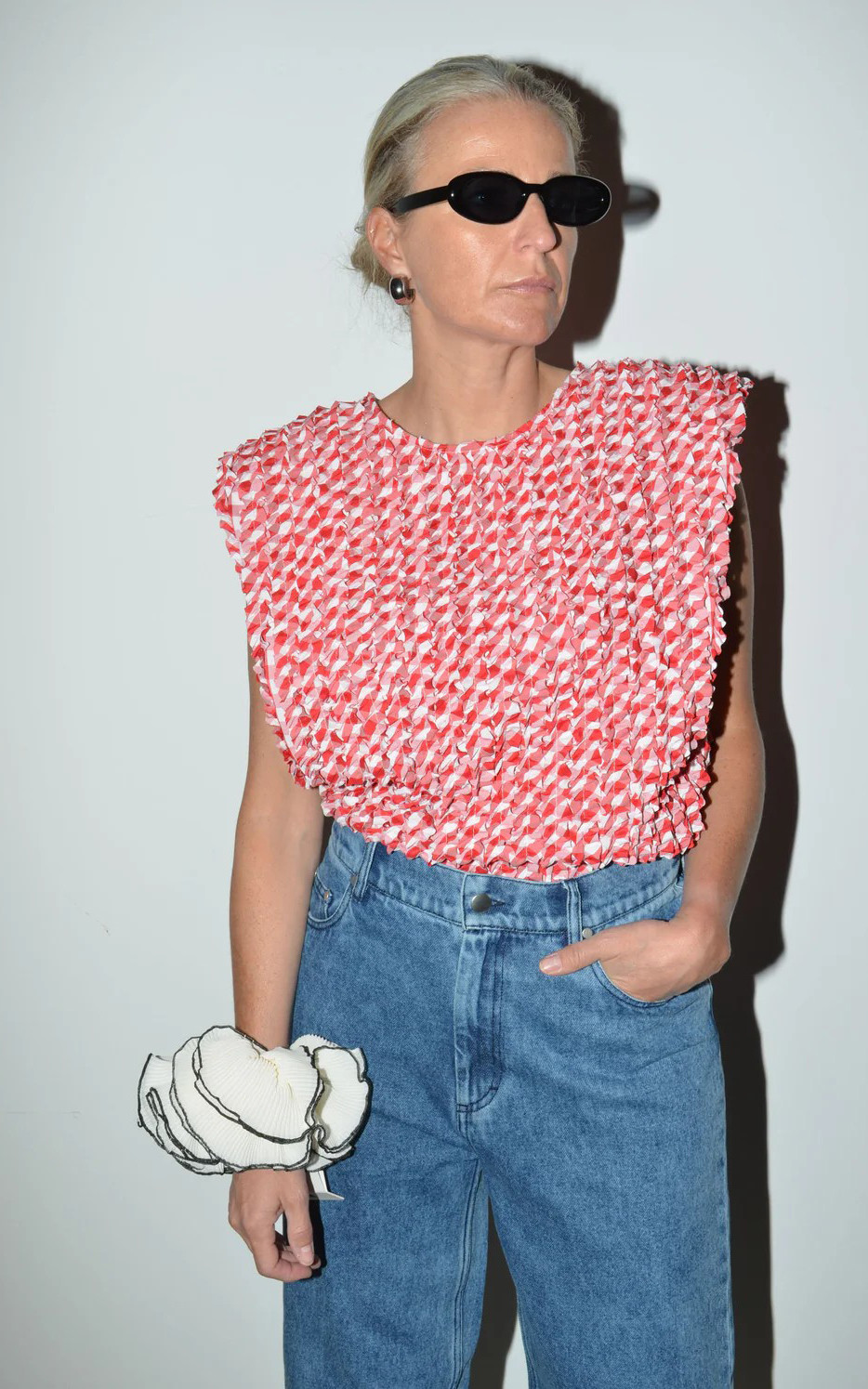 Rood T-shirt/top