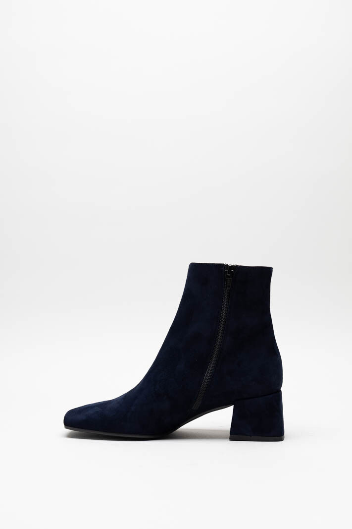 Donkerblauw Enkellaars hak image