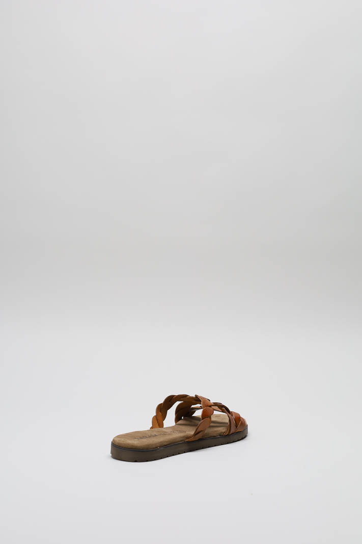 zoom in on Cognac Slipper image Cognac Slipper image
