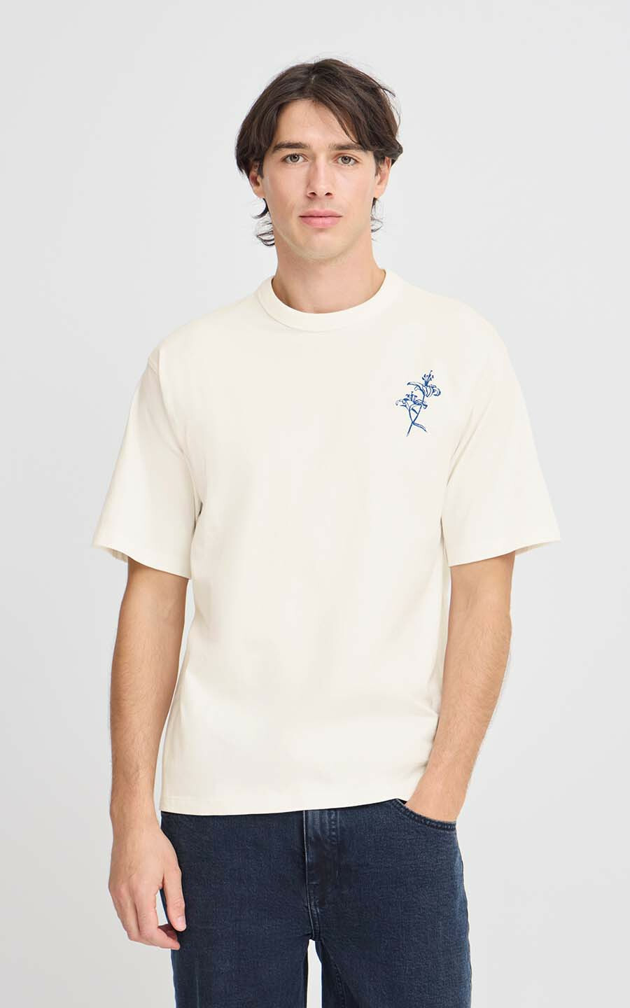 Wit T-shirt