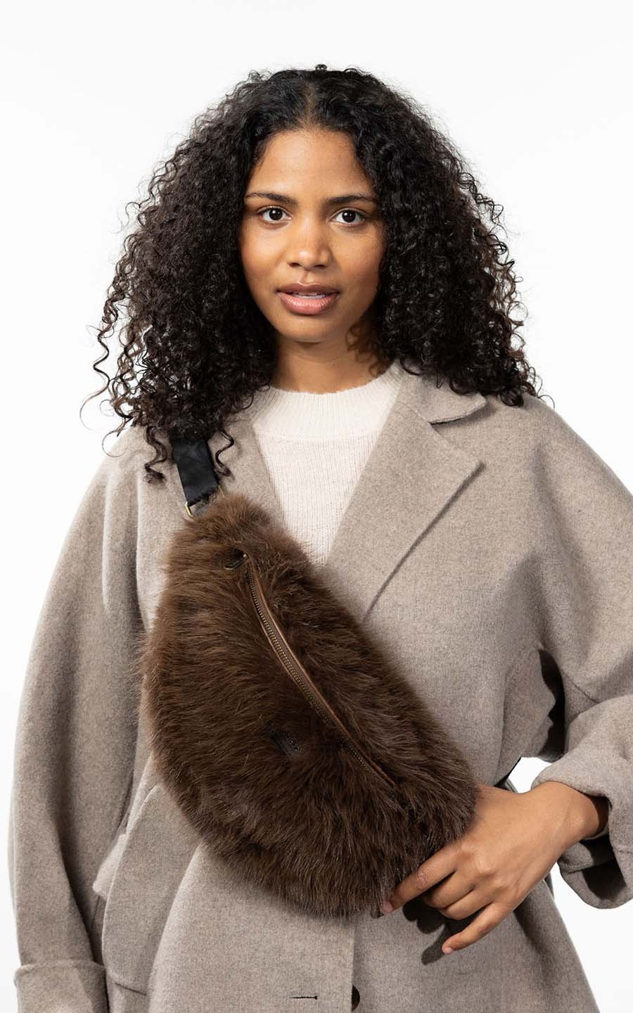 Donkerbruin Cross body