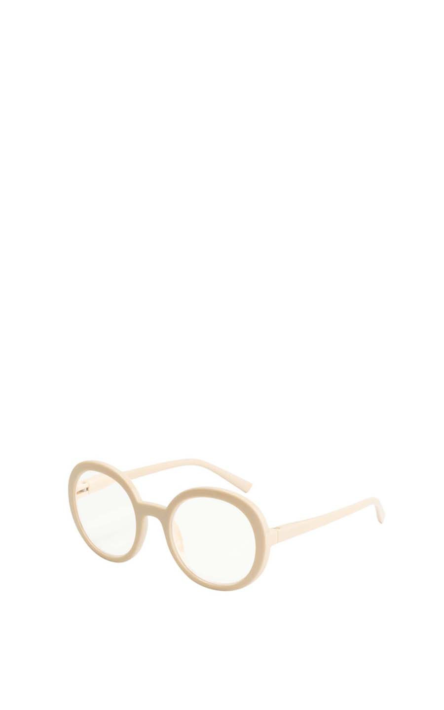 Lichtbeige Leesbril