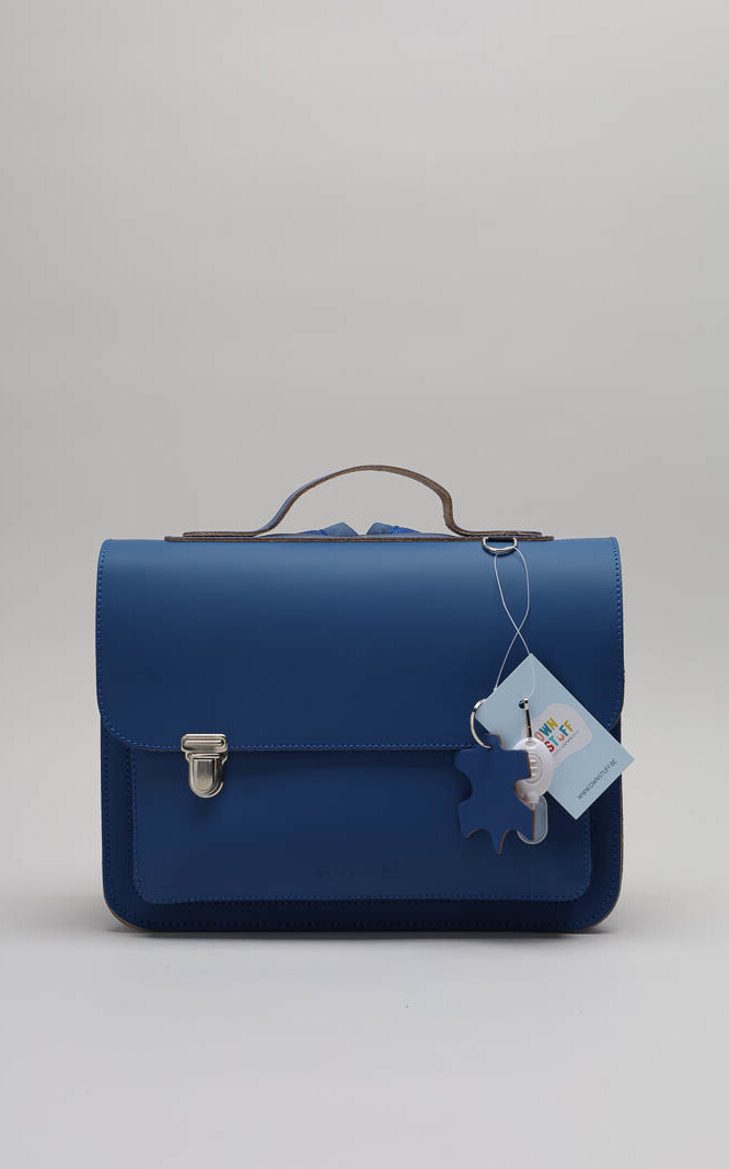 Blauw Boekentas