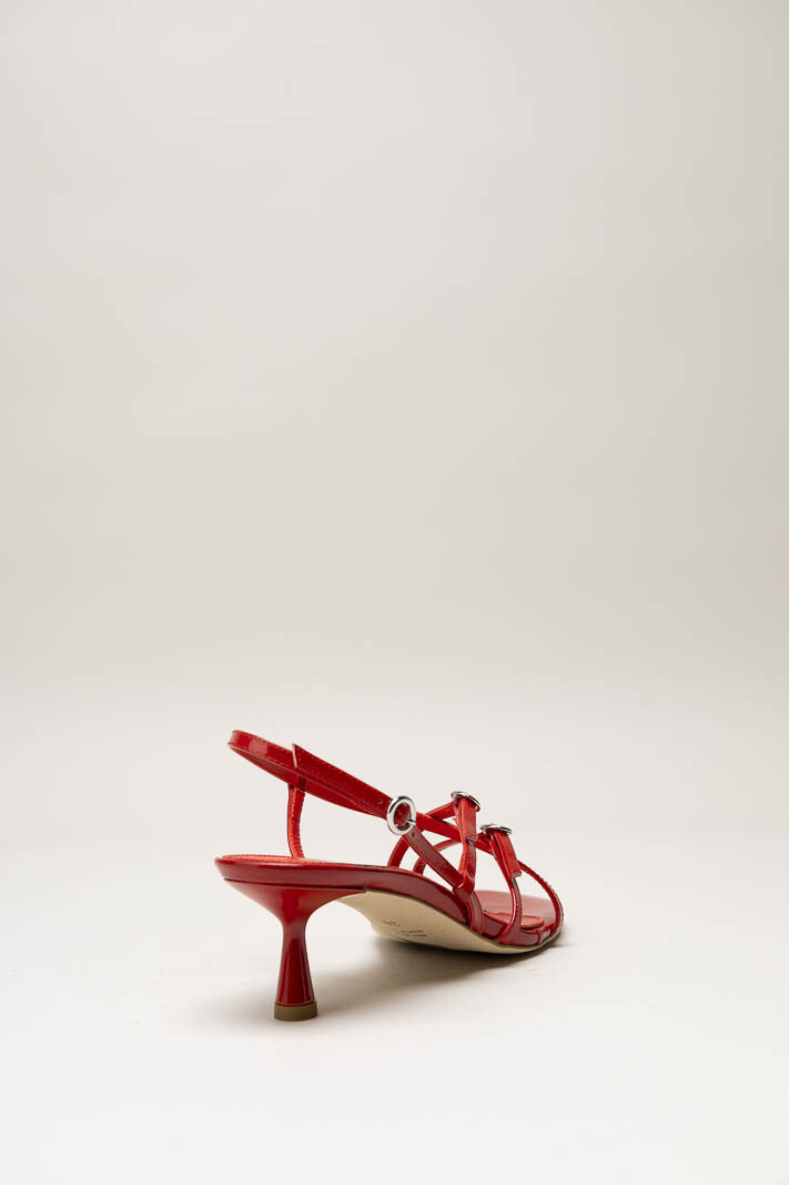 Rood Sandaal hak image