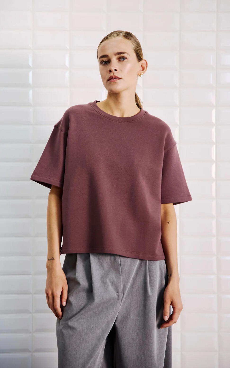 Bordeaux T-shirt/top