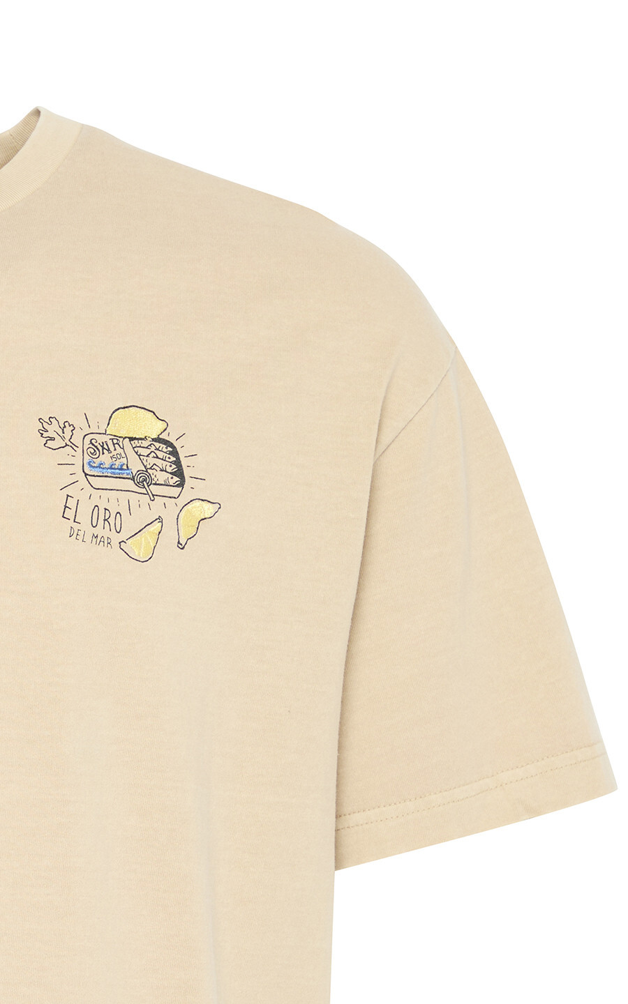 Donkerbeige T-shirt image