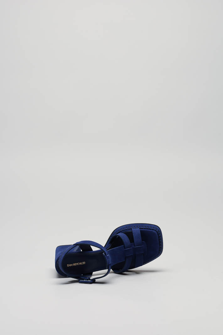 zoom in on Blauw Sandaal hak image Blauw Sandaal hak image