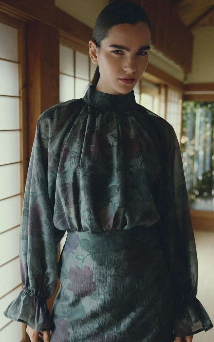 Grijs Blouse