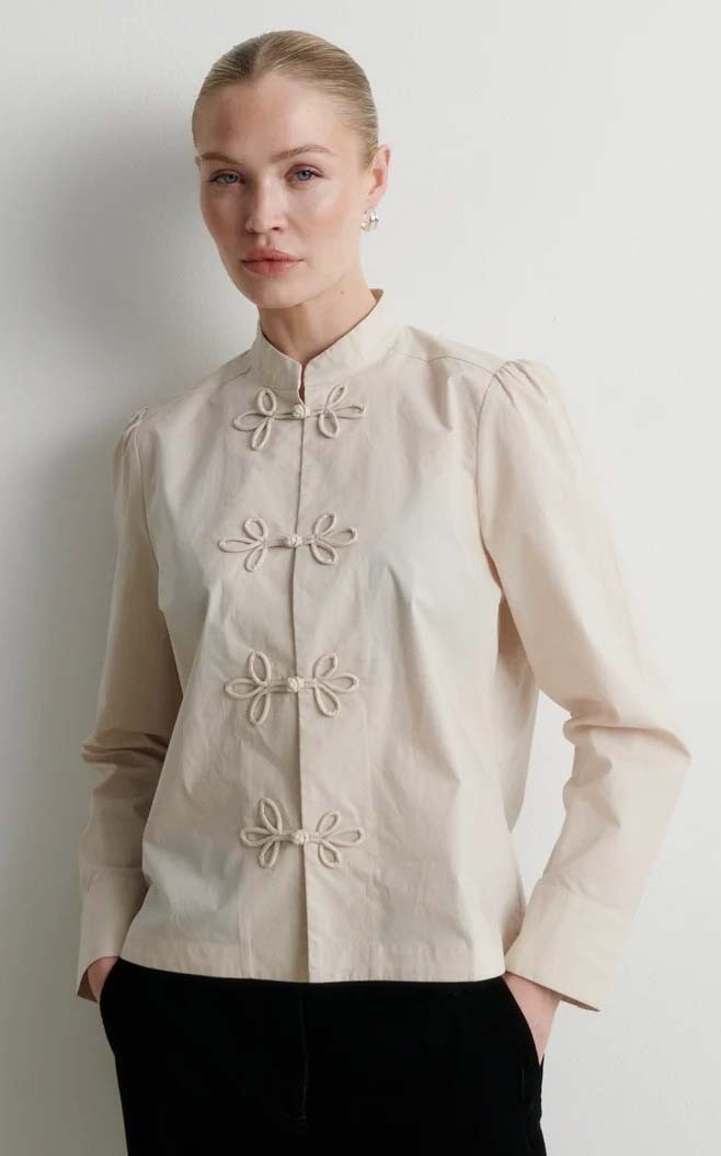 Beige Blouse