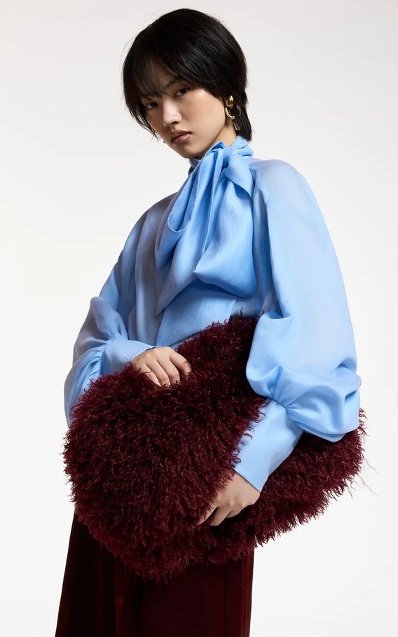 Lichtblauw Blouse image