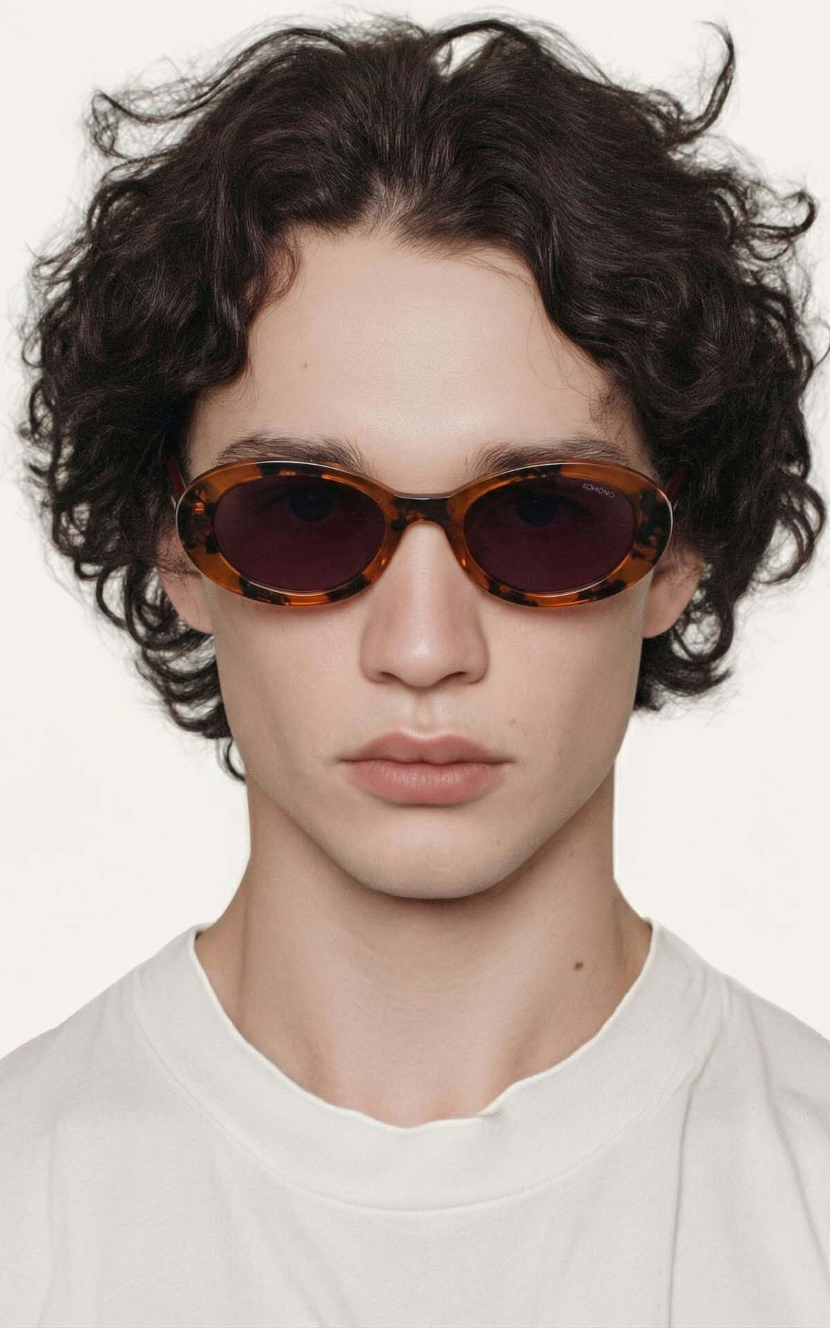 Bruin Zonnebril image