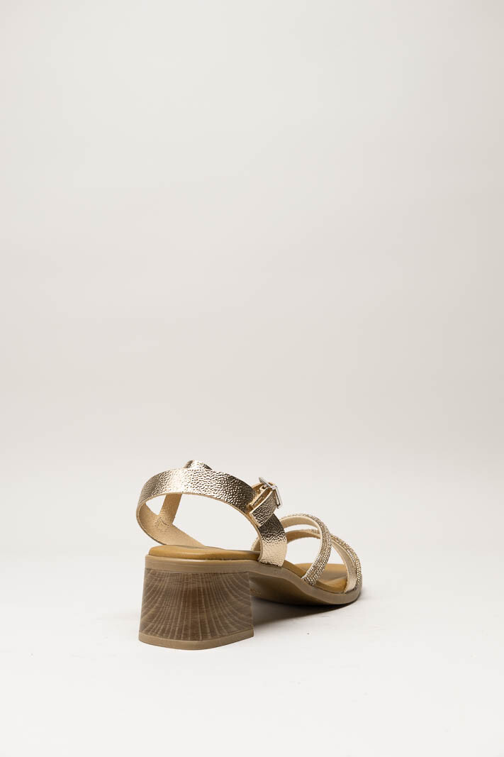 Goud Sandaal hak image