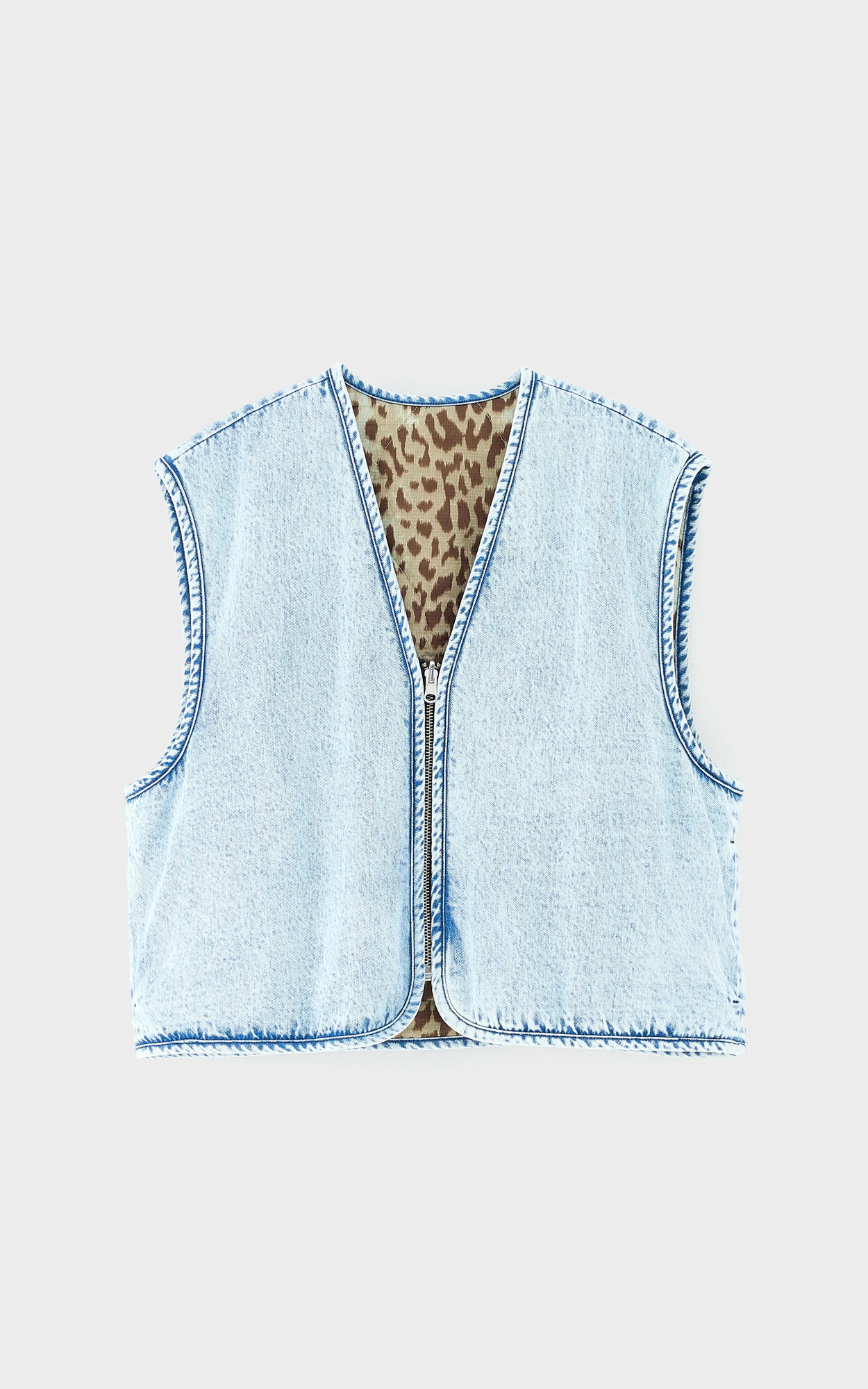 Blauw Gilet image