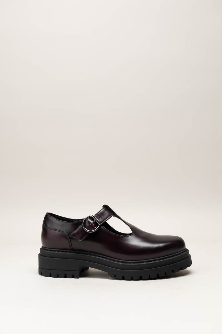 Bordeaux Gespschoen