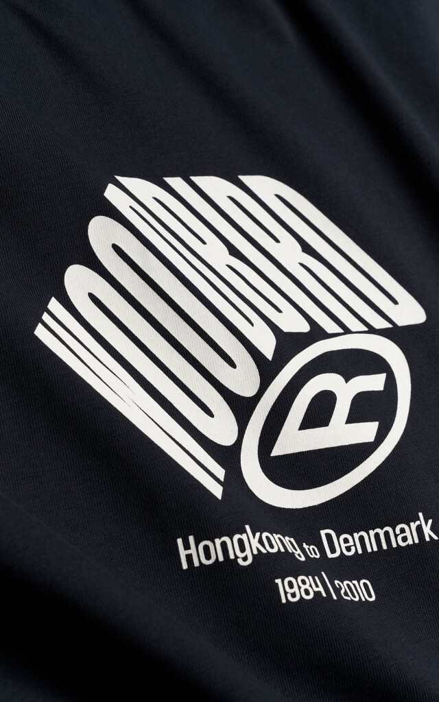 Donkerblauw T-shirt image