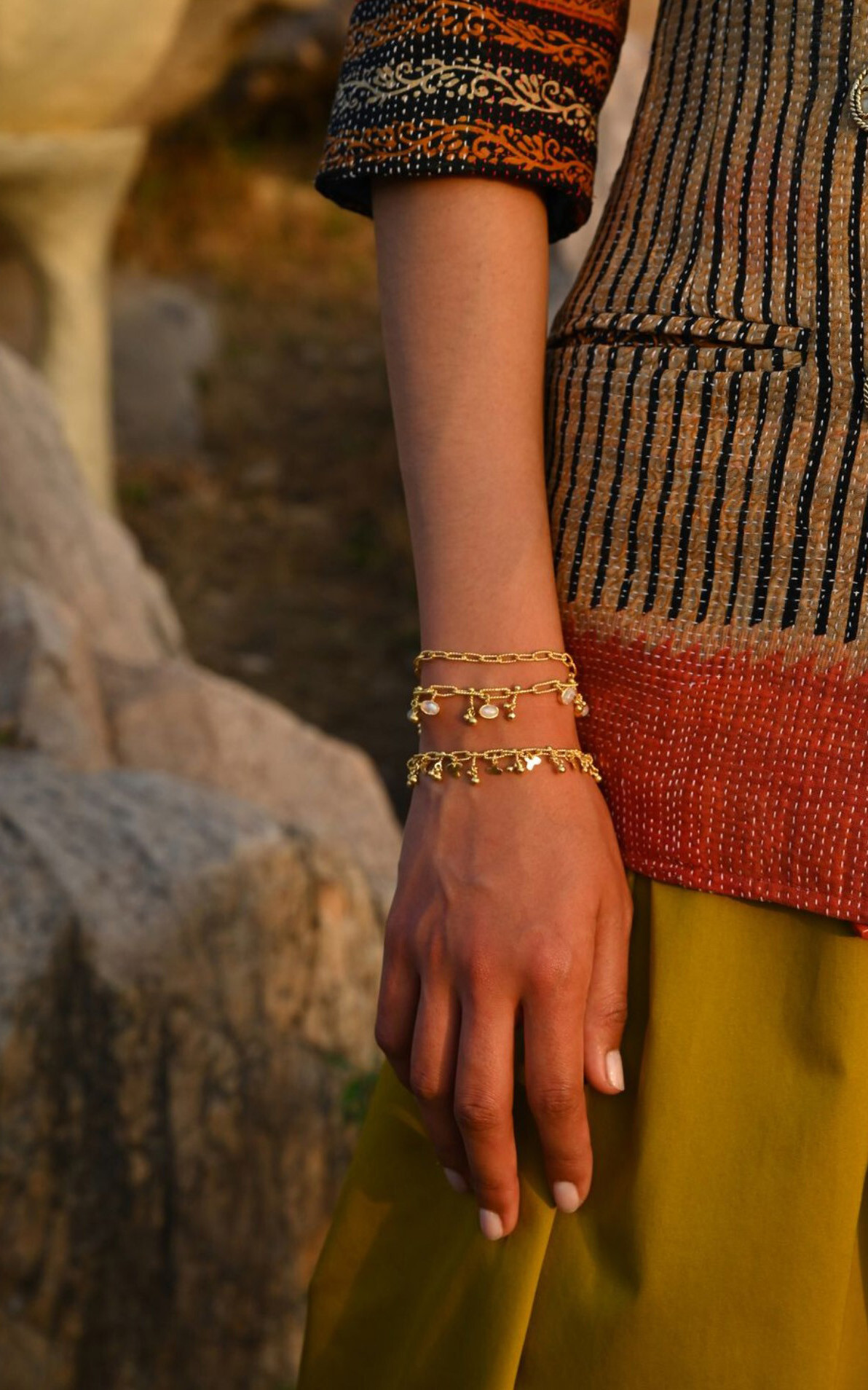 Goud Armband