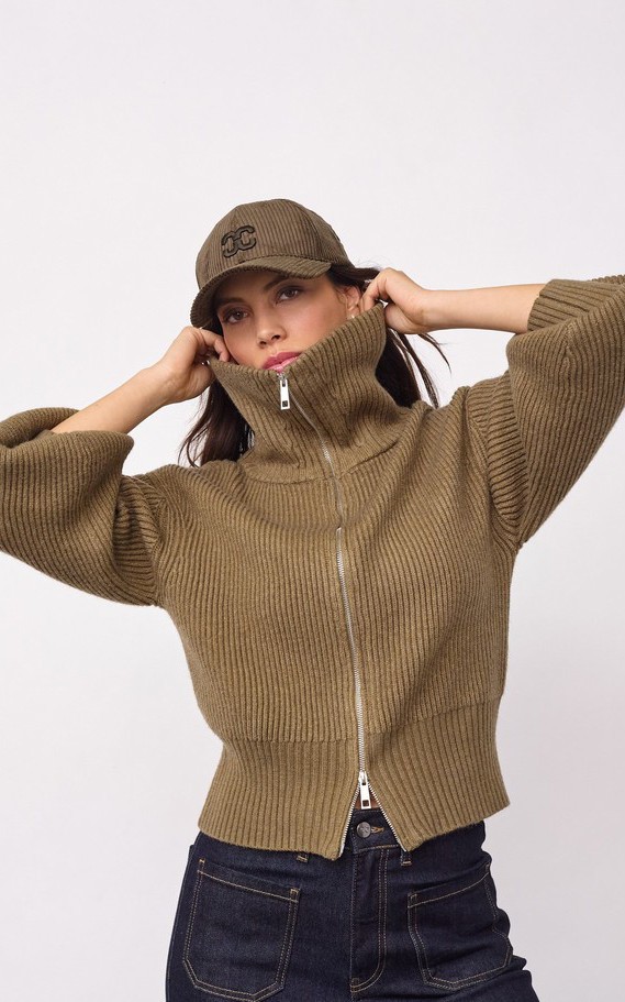 Kaki Cardigan