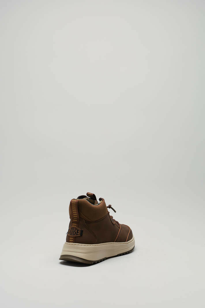 zoom in on Bruin Veterschoen hoog image Bruin Veterschoen hoog image