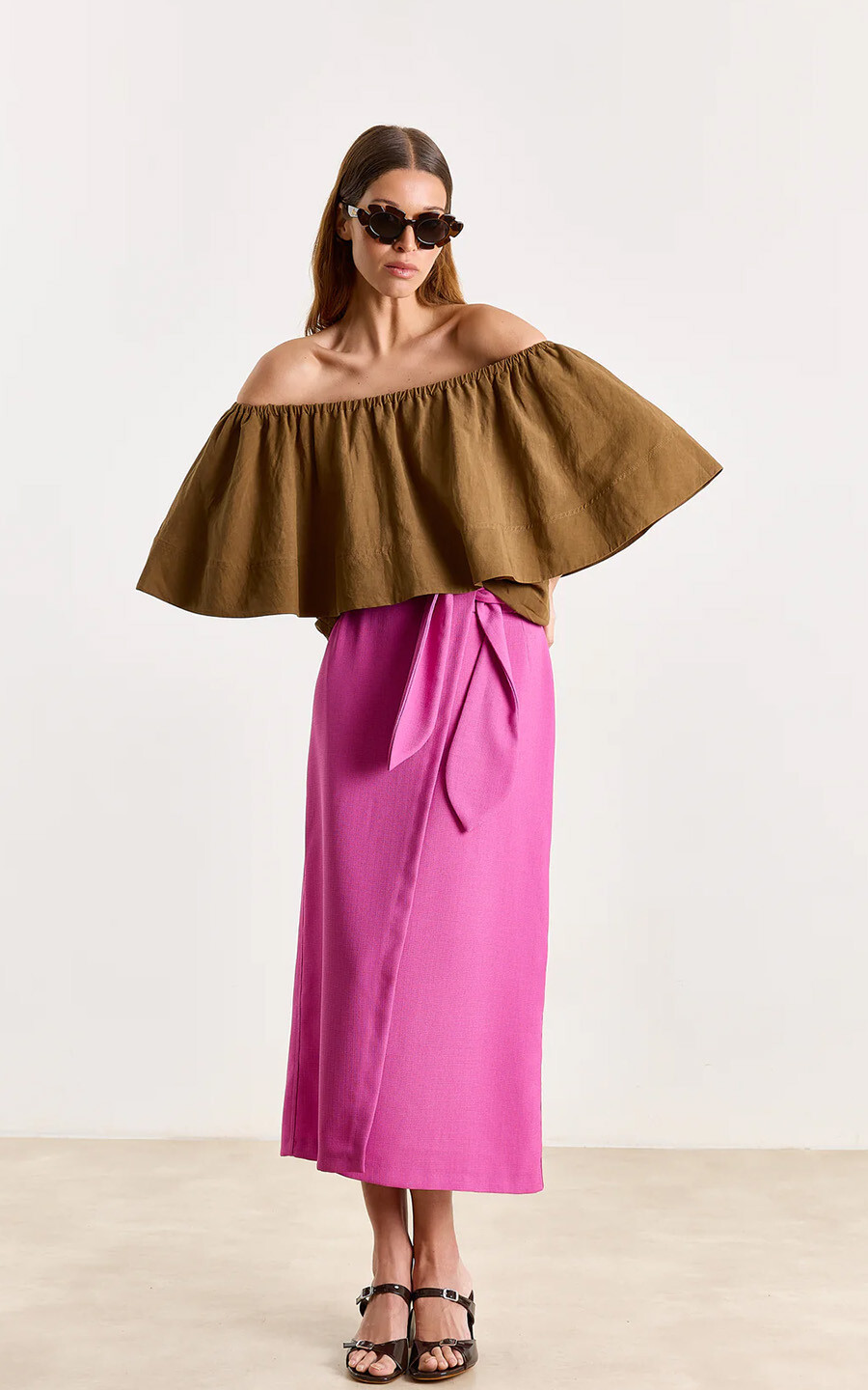 Kaki T-shirt/top