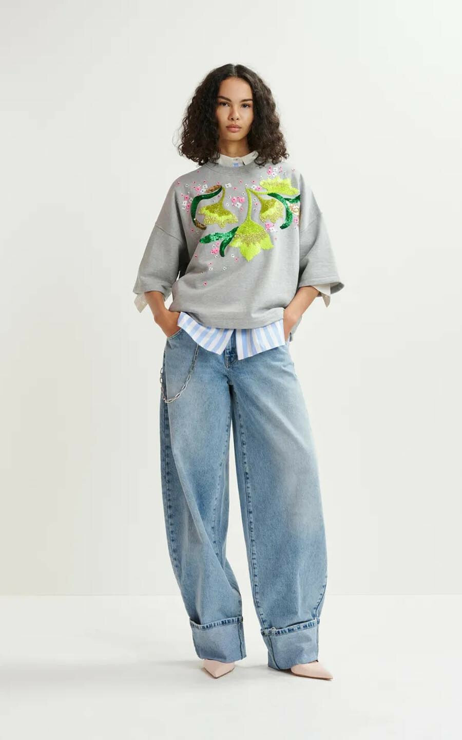 Grijs Sweater/trui image