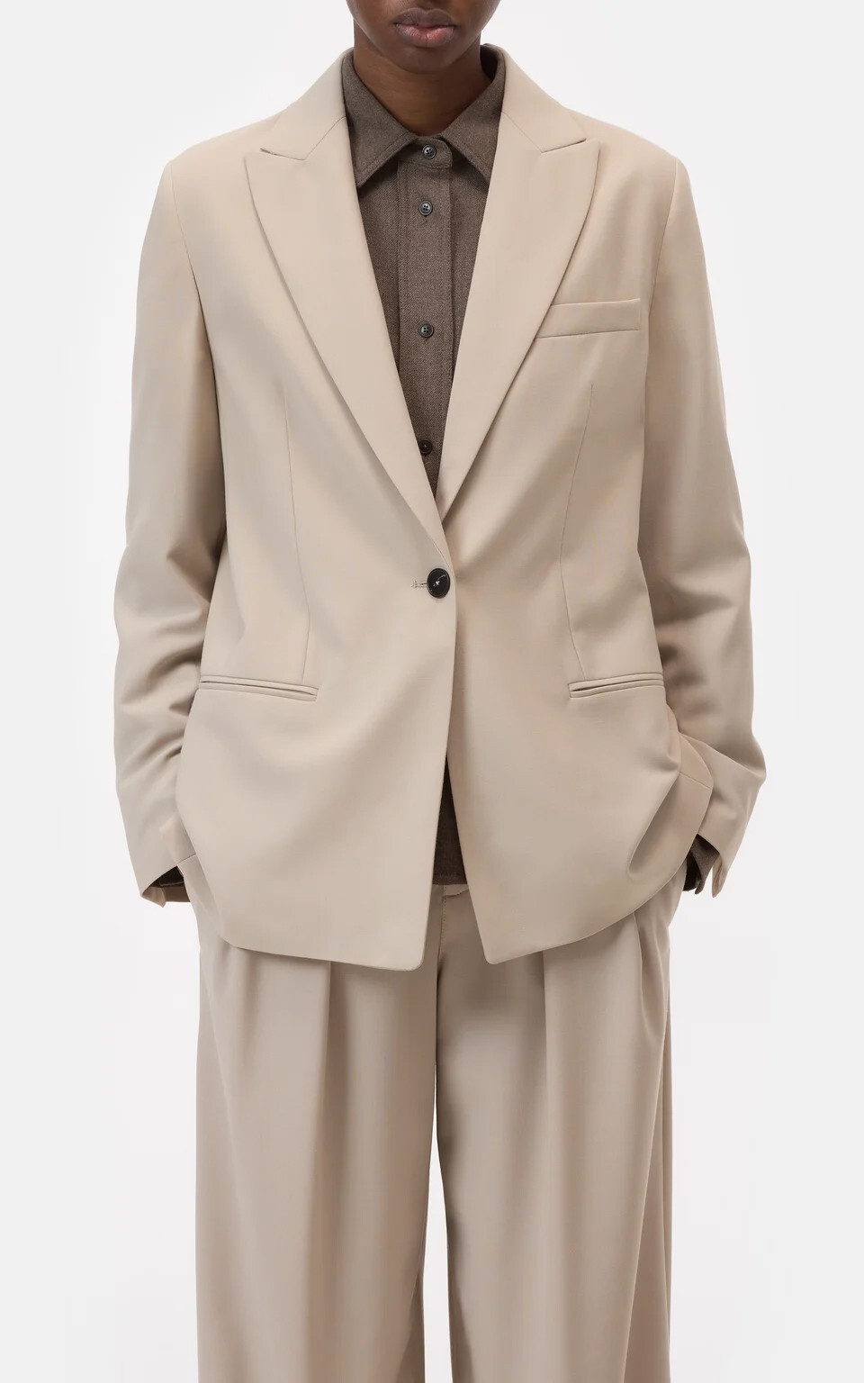 Beige Blazer
