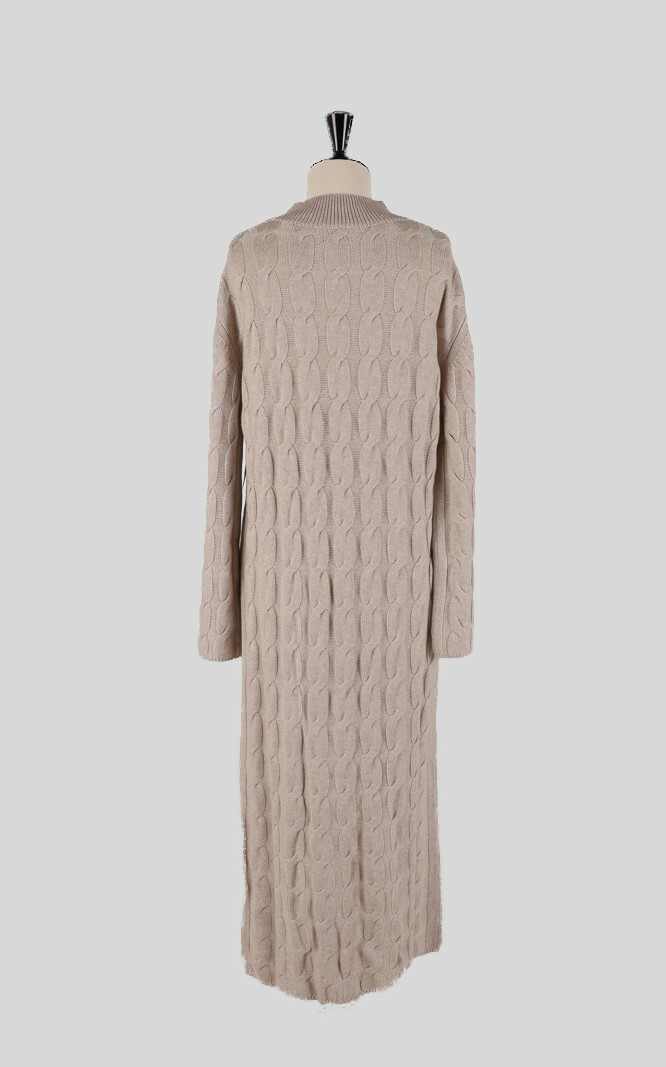 Lichtbeige Jurk