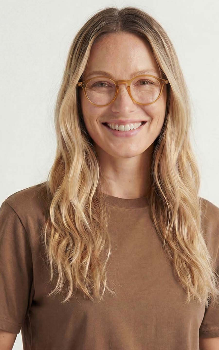 Lichtbruin Leesbril image