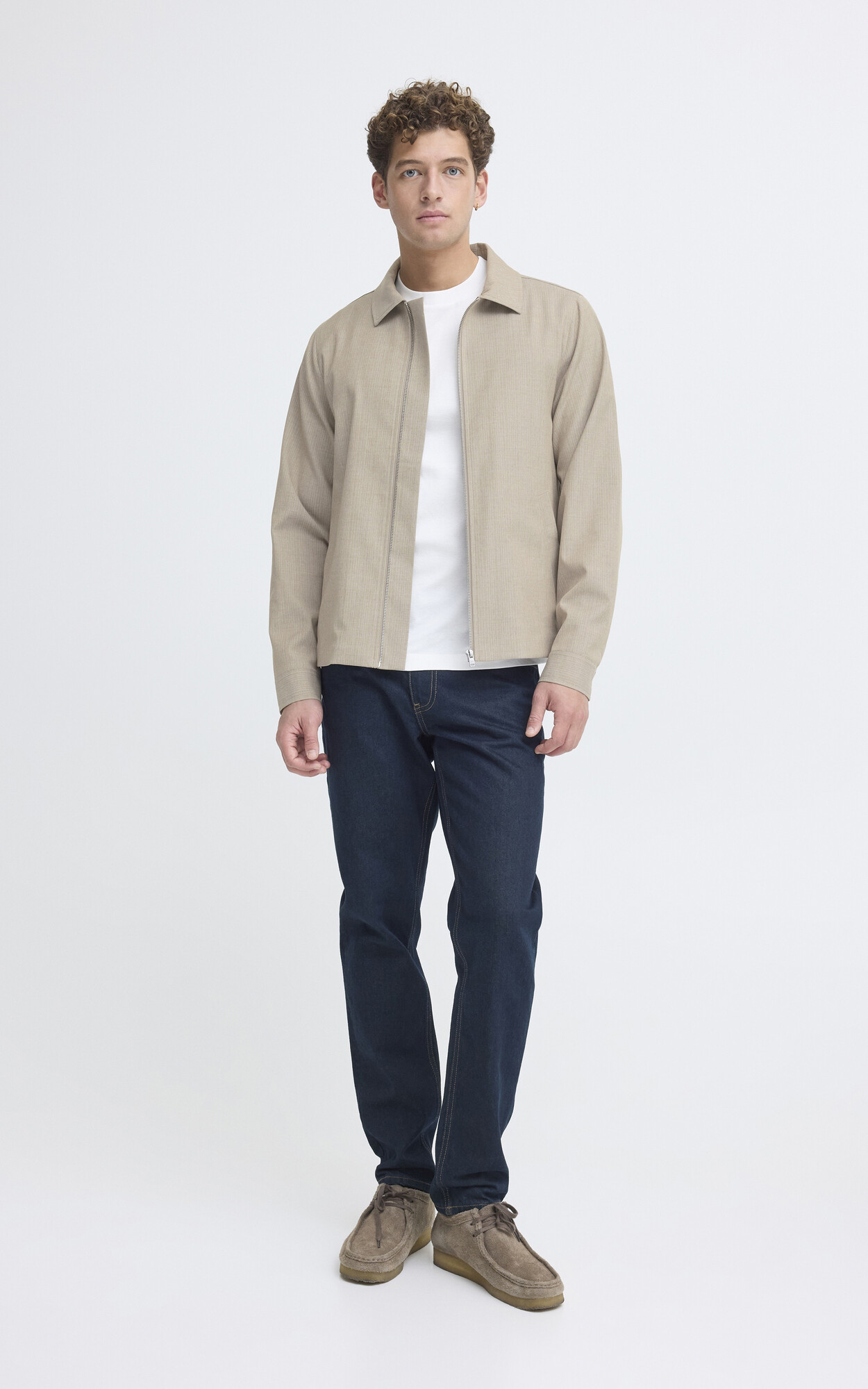 Beige Overshirt image