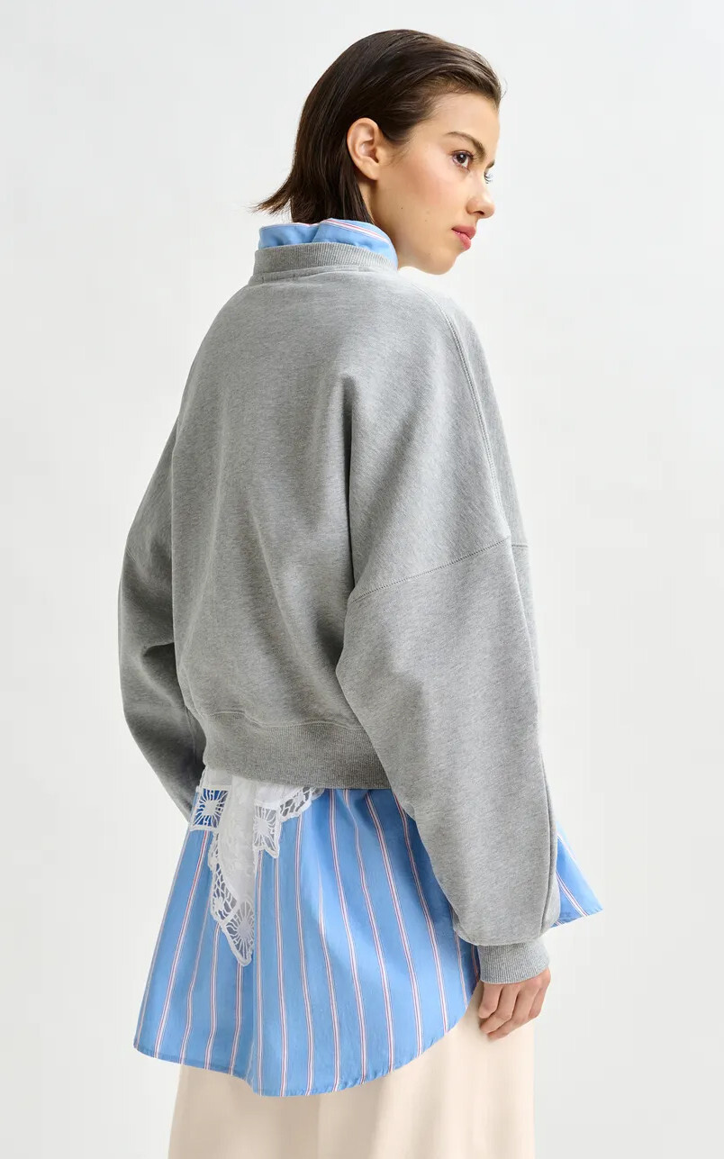Grijs Sweater/trui