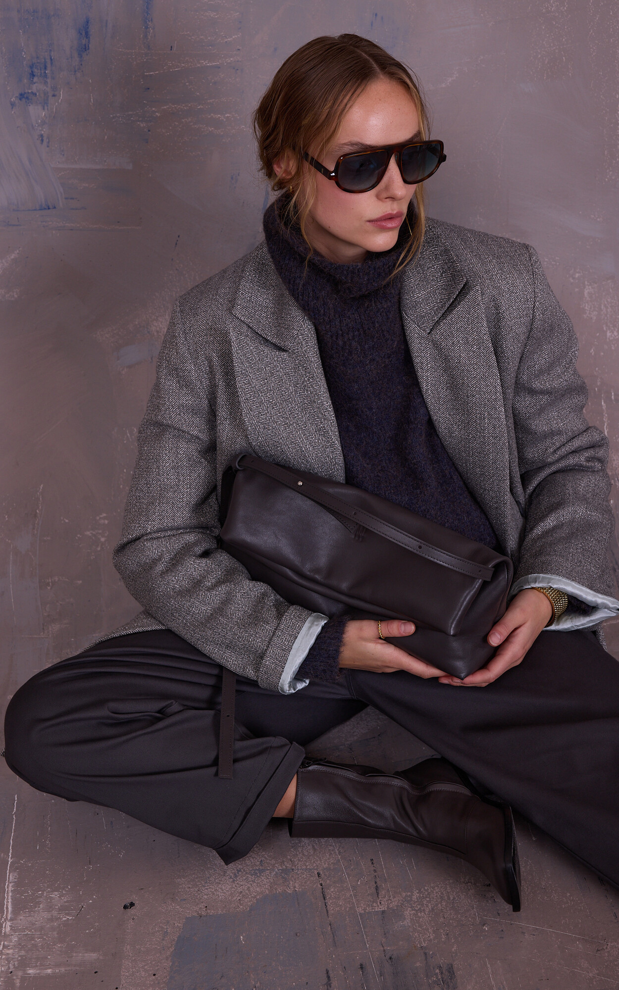 Blauw Sweater/trui