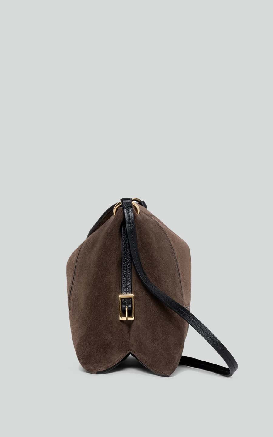 Donkerbruin Schoudertas