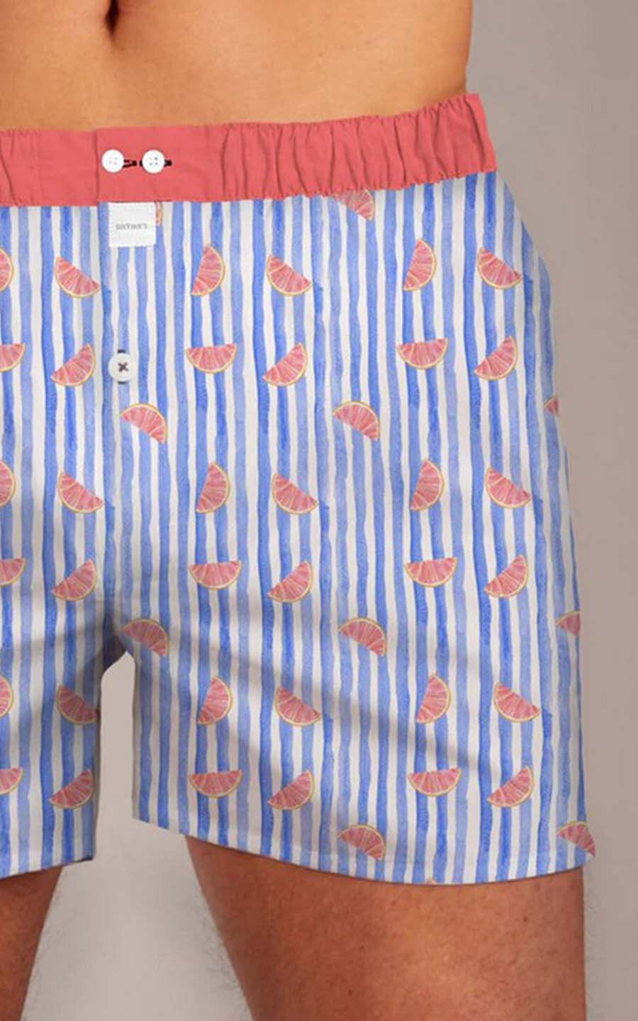 Blauw Boxershorts
