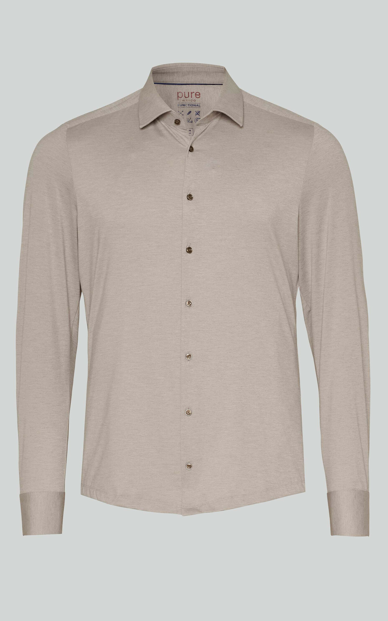 Beige Hemd