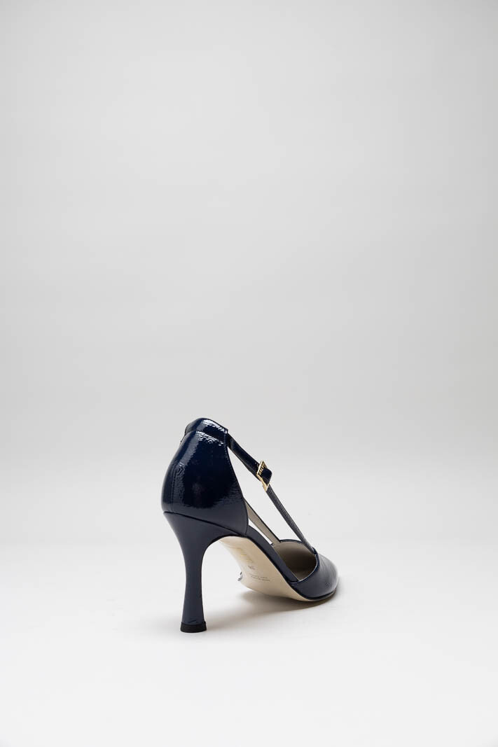 Donkerblauw Pump image