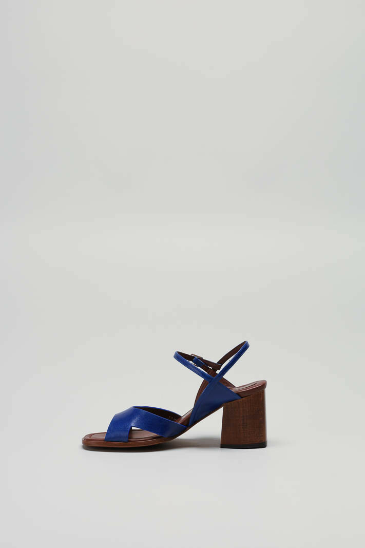 zoom in on Blauw Sandaal hak image Blauw Sandaal hak image