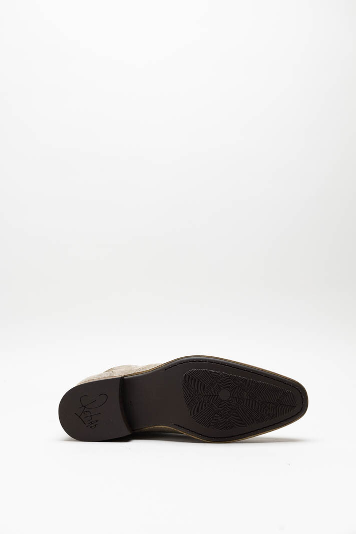 Beige Veterschoen hoog image