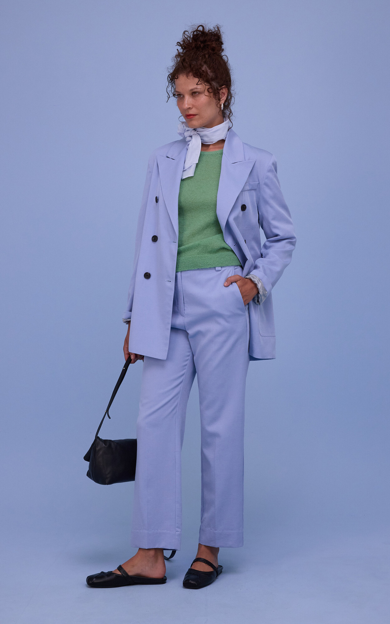 Lichtblauw Blazer image