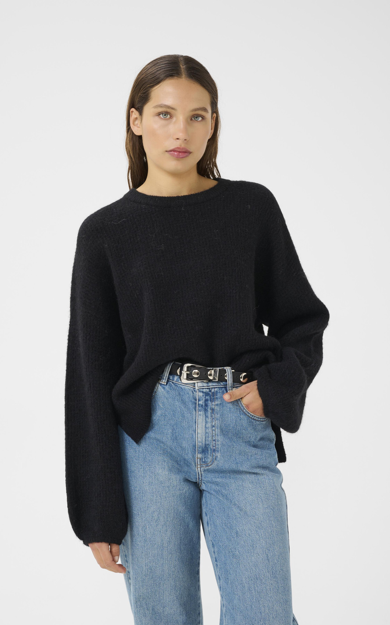 Zwart Sweater/trui