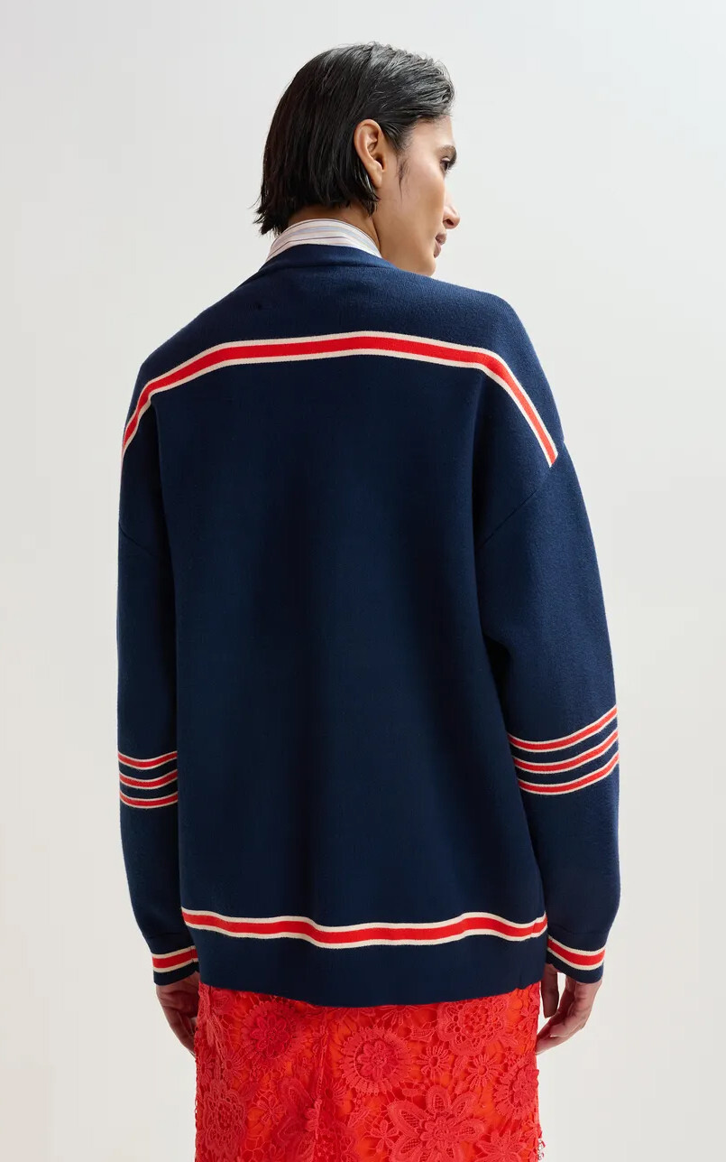 Blauw Cardigan image