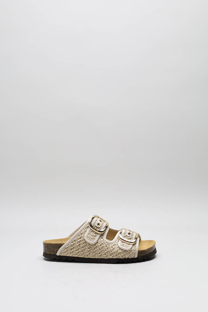 Lichtbeige Slipper