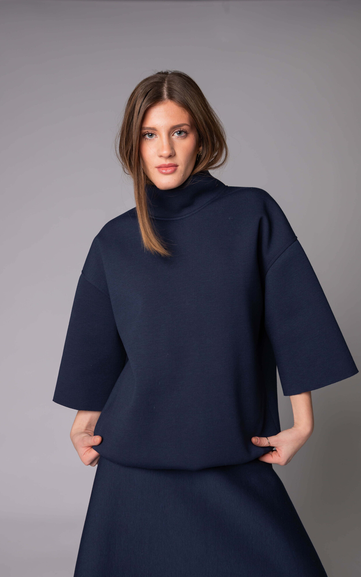 Donkerblauw Sweater/trui