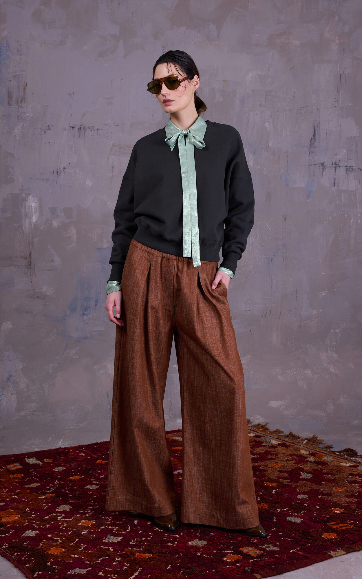 Roestbruin Broek image