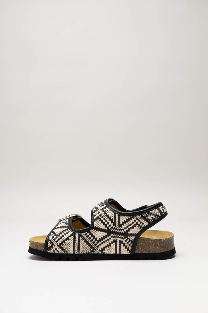 Beige Sandaal plat image